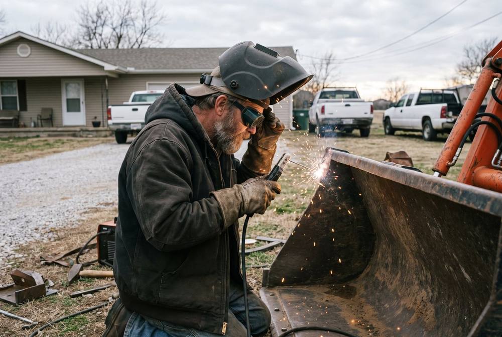 Fixing farm equipment